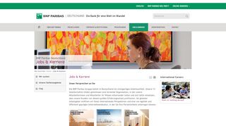 
                            1. Jobs & Karriere - BNP Paribas Deutschland