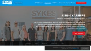 
                            1. Jobs & Karriere – SYKES Germany