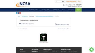 
                            6. Jobs | NCSA | Careers - Teamwork Online