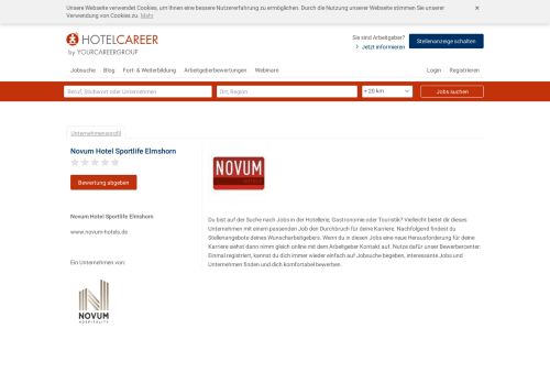 
                            11. Jobs Novum Hotel Sportlife Elmshorn - neue Jobs in Elmshorn ...