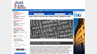 
                            1. Jobs Portal | Just the Job | Career Portal | Apply for Jobs