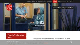 
                            10. Jobs - The Salvation Army