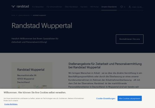 
                            6. Jobs und Stellenangebote in Zeitarbeit | Randstad Wuppertal