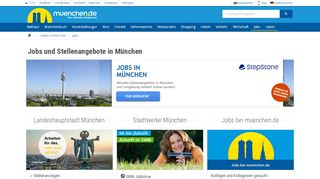 
                            13. Jobs und Stellenangebote München - muenchen.de