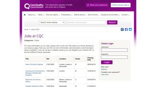 
                            3. Jobs with us - CQC