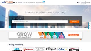 
                            10. JobsCentral: Search Jobs in Singapore