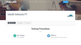 
                            6. Jobsdb Indonesia PT | Informasi Perusahaan | job-like.com