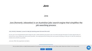 
                            10. JobSeeker Jora – Jora.com Job Board | JobAdder