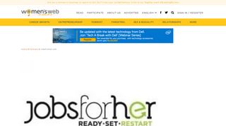 
                            8. JobsForHer.com | Women's Web: For Women Who Do
