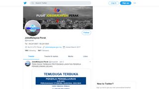 
                            10. JobsMalaysia Perak (@jmcperak) | Twitter