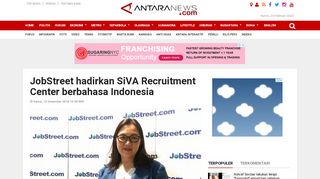 
                            11. JobStreet hadirkan SiVA Recruitment Center berbahasa Indonesia ...