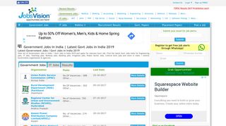 
                            3. JobsVision: Government Jobs in India | Latest Govt Jobs in India 2019