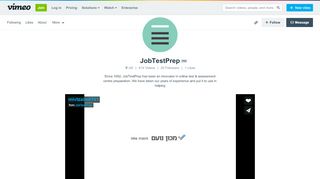 
                            10. JobTestPrep on Vimeo