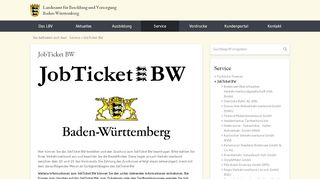 
                            11. JobTicket BW - Landesamt für Besoldung und Versorgung Baden ...