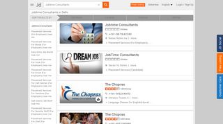 
                            9. Jobtime Consultants in Delhi - Justdial