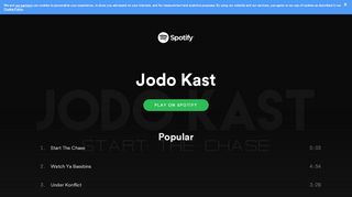 
                            8. Jodo Kast on Spotify