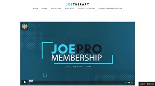 
                            9. JoePro Membership! - joetherapy