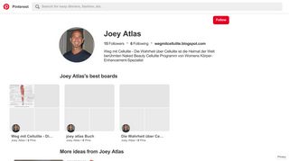 
                            12. Joey Atlas (wegmitcellulite) on Pinterest