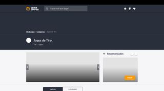 
                            2. Jogos de Tiro - Click Jogos