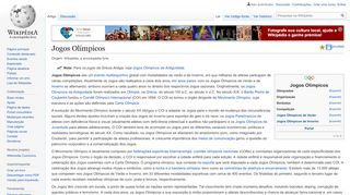 
                            2. Jogos Olímpicos – Wikipédia, a enciclopédia livre