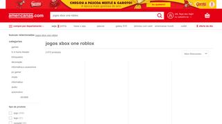 
                            9. Jogos Xbox One Roblox em Promoção nas Lojas Americanas.com