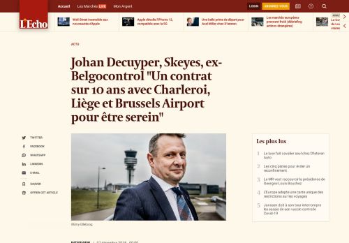 
                            10. Johan Decuyper, Skeyes, ex-Belgocontrol 