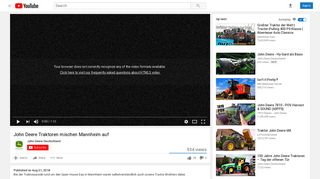 
                            5. John Deere Traktoren mischen Mannheim auf - YouTube