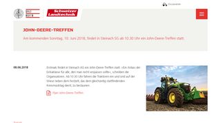 
                            8. John-Deere-Treffen | www.agrartechnik.ch