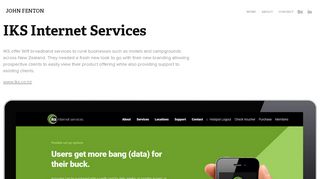 
                            8. John Fenton - IKS Internet Services