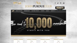 
                            8. John Purdue Club - Login