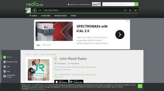 
                            12. John Reed Radio | Livestream per Webradio hören - Radio.de