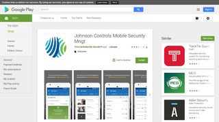 
                            7. Johnson Controls Mobile Security Mngt - Apps on Google Play