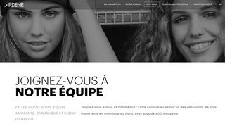 
                            6. Joignez-vous à notre équipe | Ardene Corporate