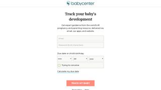 
                            2. Join BabyCenter | BabyCenter