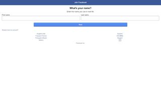 
                            3. Join Facebook - Facebook Touch