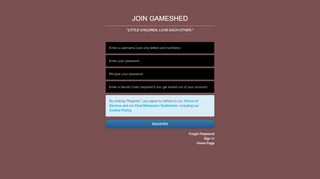 
                            3. Join GameShed