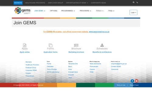 
                            4. Join GEMS - GEMS: Government Employees Medical Scheme
