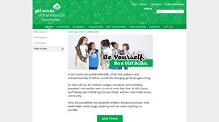 
                            7. Join Girl Scouts, sign up today! - Girl Scouts of the Missouri Heartland