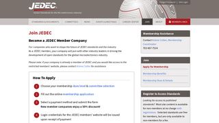 
                            4. Join JEDEC | JEDEC