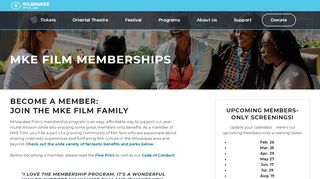 
                            6. Join Milwaukee Film - Become a Member | Milwaukee Film