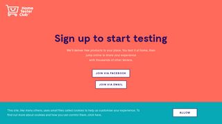 
                            6. Join now - Home Tester Club