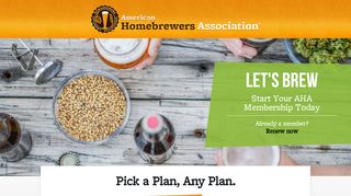 
                            7. Join or Renew | American Homebrewers Association