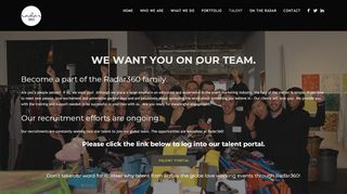 
                            8. Join Our Talent Pool | Radar360