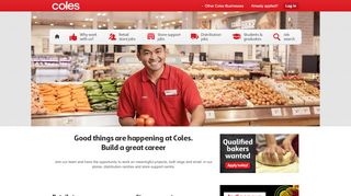
                            11. Join our team and build a great career at Coles | Coles Careers Home