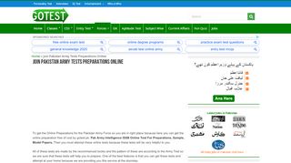 
                            4. Join Pakistan Army Tests Preparations Online - Gotest