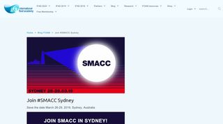 
                            6. Join #SMACC Sydney - The International Fluid Academy