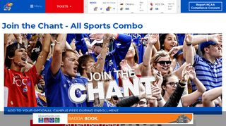 
                            10. Join the Chant - All Sports Combo - University of Kansas ... - KU Athletics