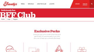 
                            4. Join The Club - Friendly's