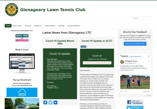 
                            5. Join the Club - GLTC Home Page