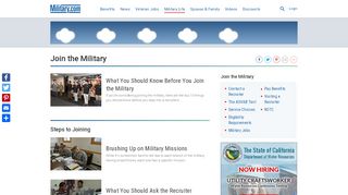 
                            3. Join the Military | Military.com